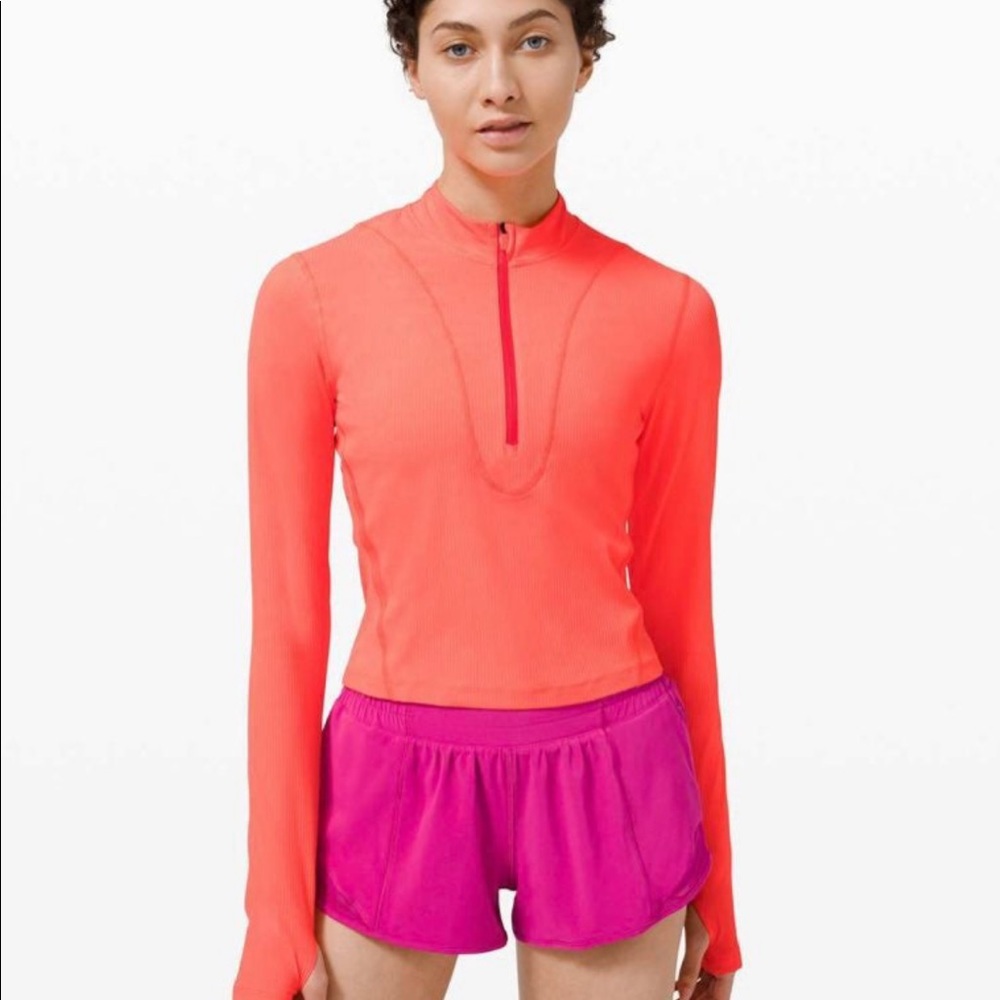 Lululemon gloss trim quarter zip